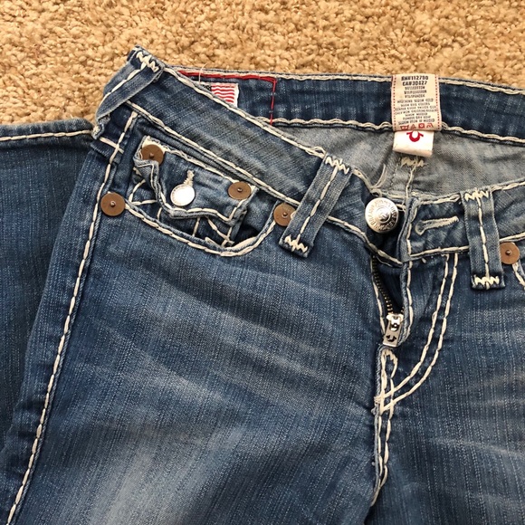 TRUE RELIGION Becky Super T style Jeans size 28 - Picture 8 of 13